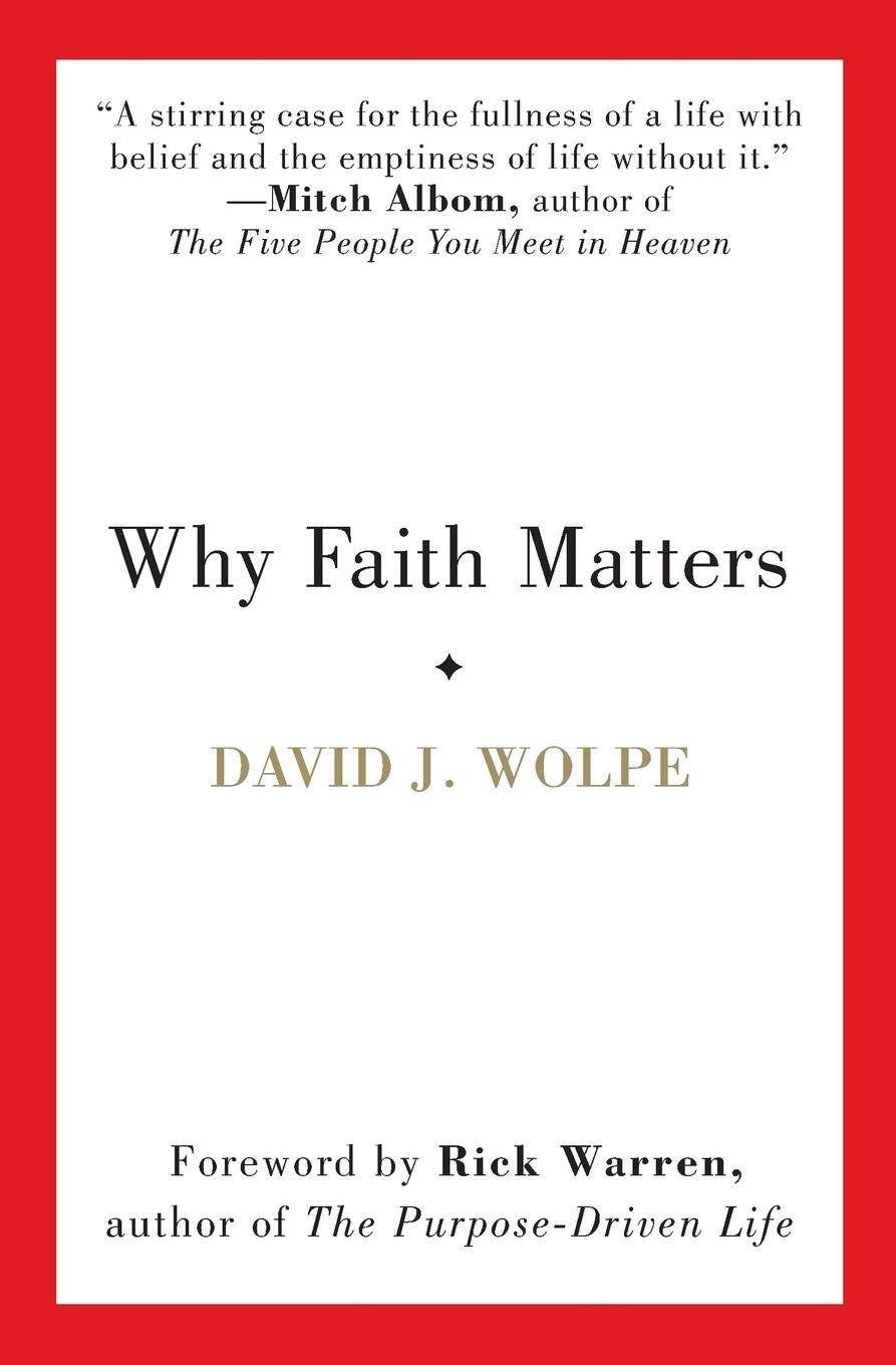 Cover: 9780061633355 | Why Faith Matters | David J. Wolpe | Taschenbuch | Paperback | 2009