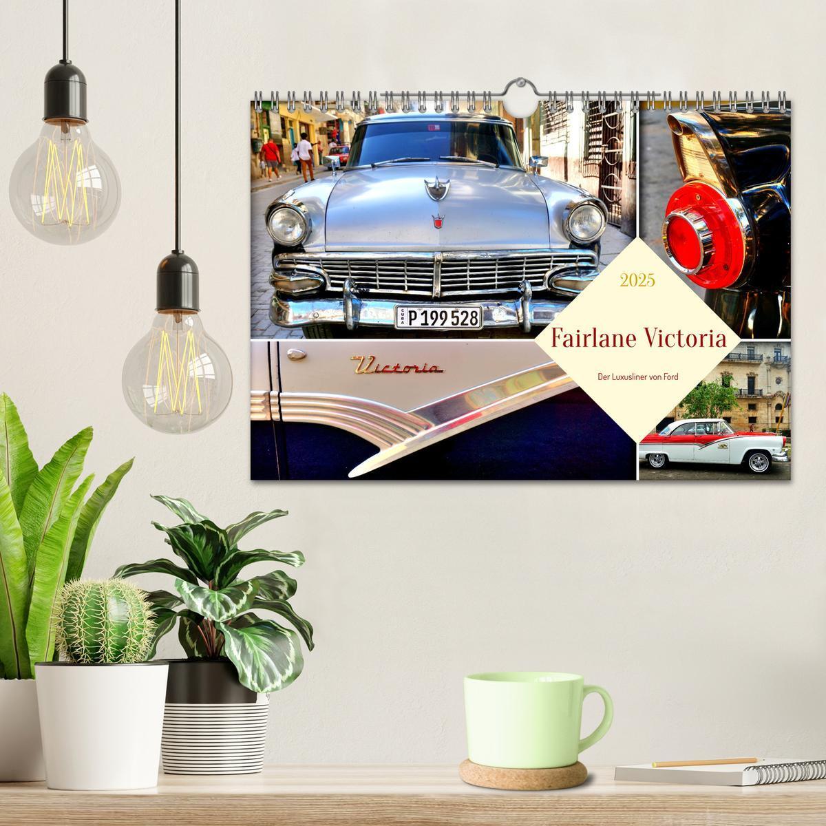 Bild: 9783457175736 | Fairlane Victoria - Der Luxusliner von Ford (Wandkalender 2025 DIN...