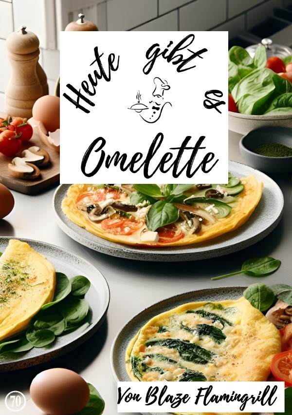 Cover: 9783758420726 | Heute gibt es - Omelette | 30 tolle Omelette Rezepte. DE | Flamingrill