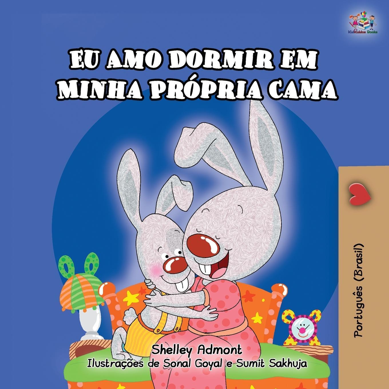 Cover: 9781525934629 | I Love to Sleep in My Own Bed (Portuguese Children's Book - Brazil)