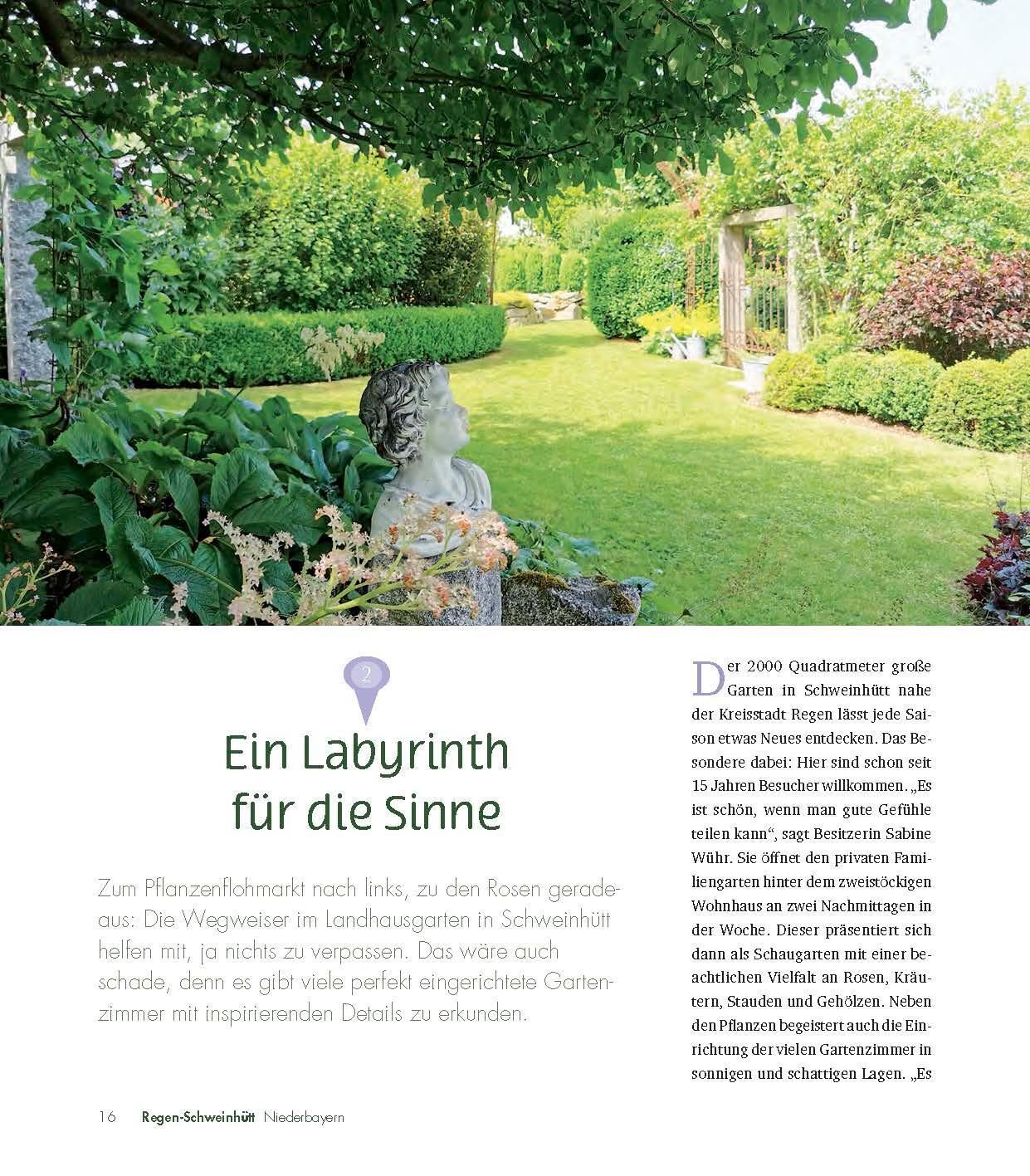 Bild: 9783955870997 | Gartenreise durch Niederbayern und die Oberpfalz | Portner | Buch