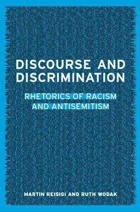 Cover: 9780415231503 | Discourse and Discrimination | Rhetorics of Racism and Antisemitism