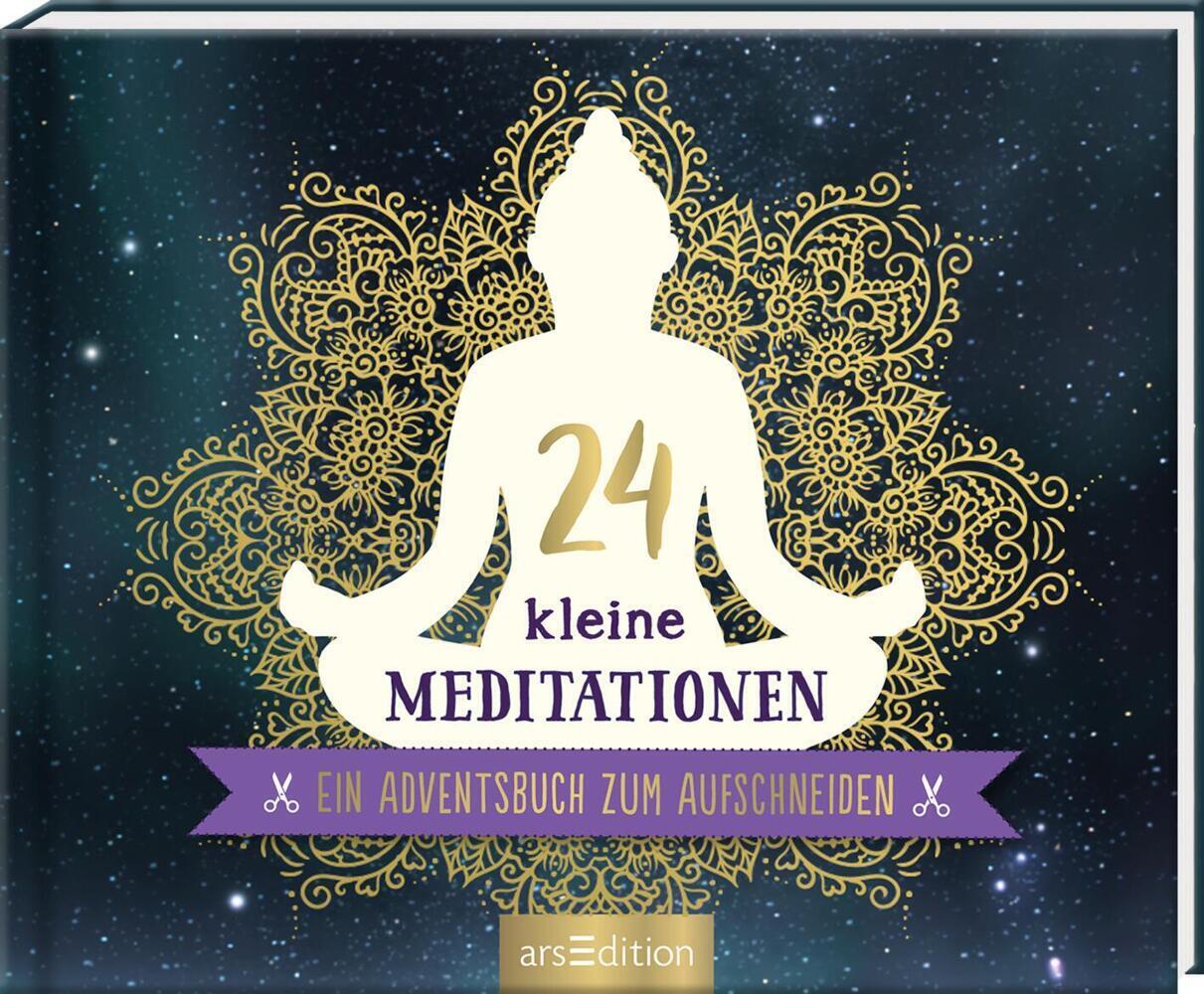 Cover: 9783845842349 | 24 kleine Meditationen | Ein Adventsbuch zum Aufschneiden | Buch