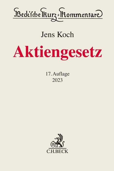 Cover: 9783406797538 | Aktiengesetz | Uwe Hüffer (u. a.) | Buch | L | Deutsch | 2023