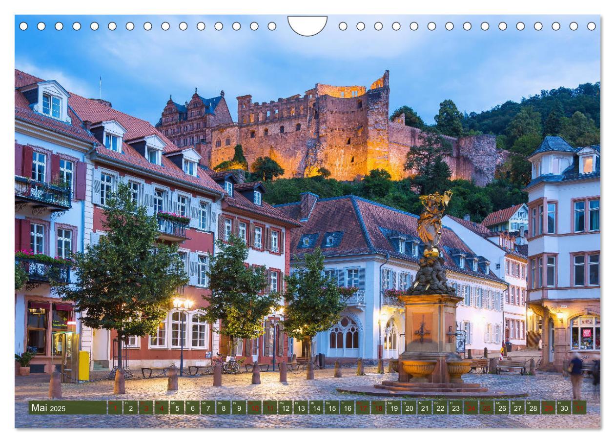 Bild: 9783435331673 | Heidelberger Neckarzauber (Wandkalender 2025 DIN A4 quer), CALVENDO...