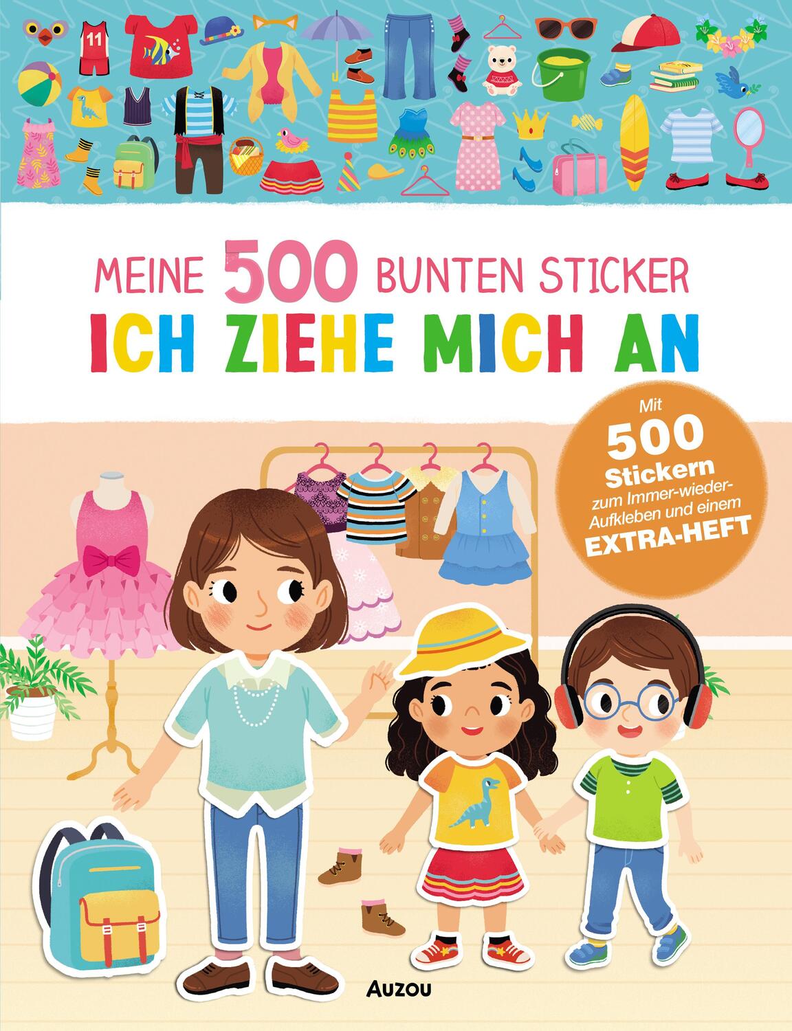 Cover: 9783039540495 | Meine 500 bunten Sticker - Ich ziehe mich an | Taschenbuch | 48 S.