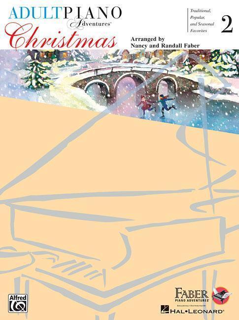 Cover: 674398213351 | Adult Piano Adventures Christmas - Book 2 Book/Online Audio | Faber