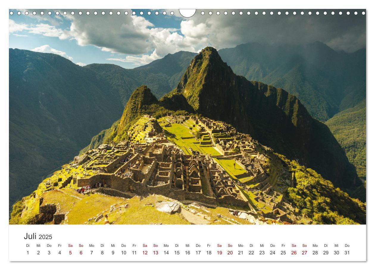 Bild: 9783383785788 | Geheimnisvolles Peru (Wandkalender 2025 DIN A3 quer), CALVENDO...