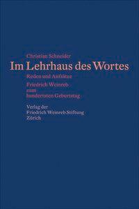 Cover: 9783905783681 | Im Lehrhaus des Wortes | Taschenbuch | 384 S. | Deutsch | 2010