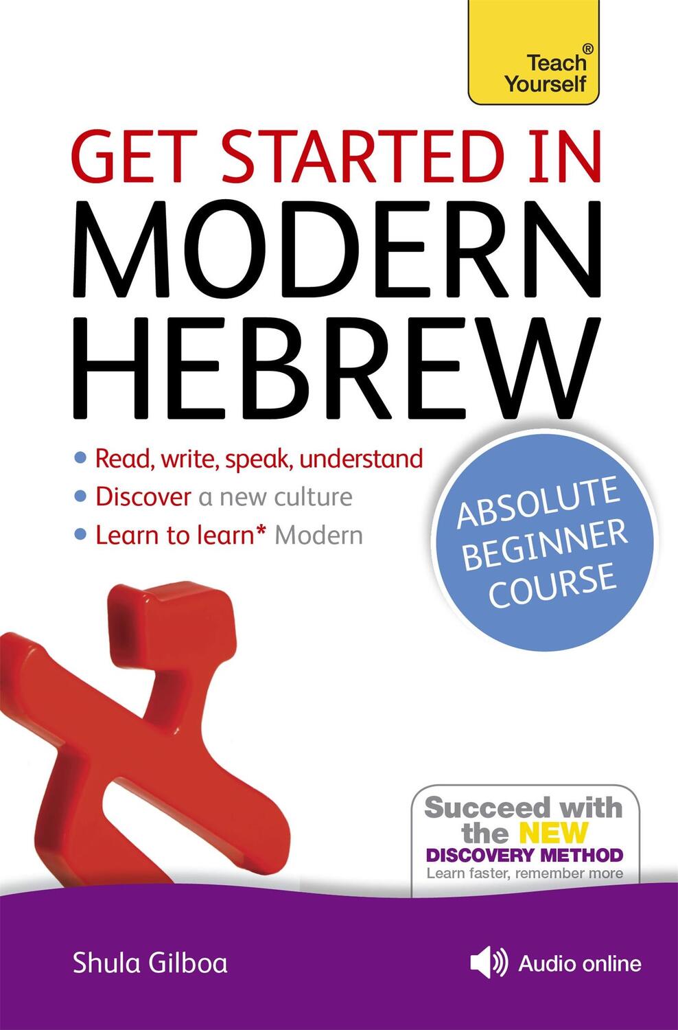 Cover: 9781444175110 | Get Started in Modern Hebrew Book/CD Pack: Teach Yourself | Gilboa