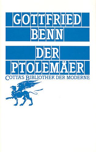 Cover: 9783608955736 | Der Ptolemäer (Cotta's Bibliothek der Moderne, Bd. 72) | Benn | Buch