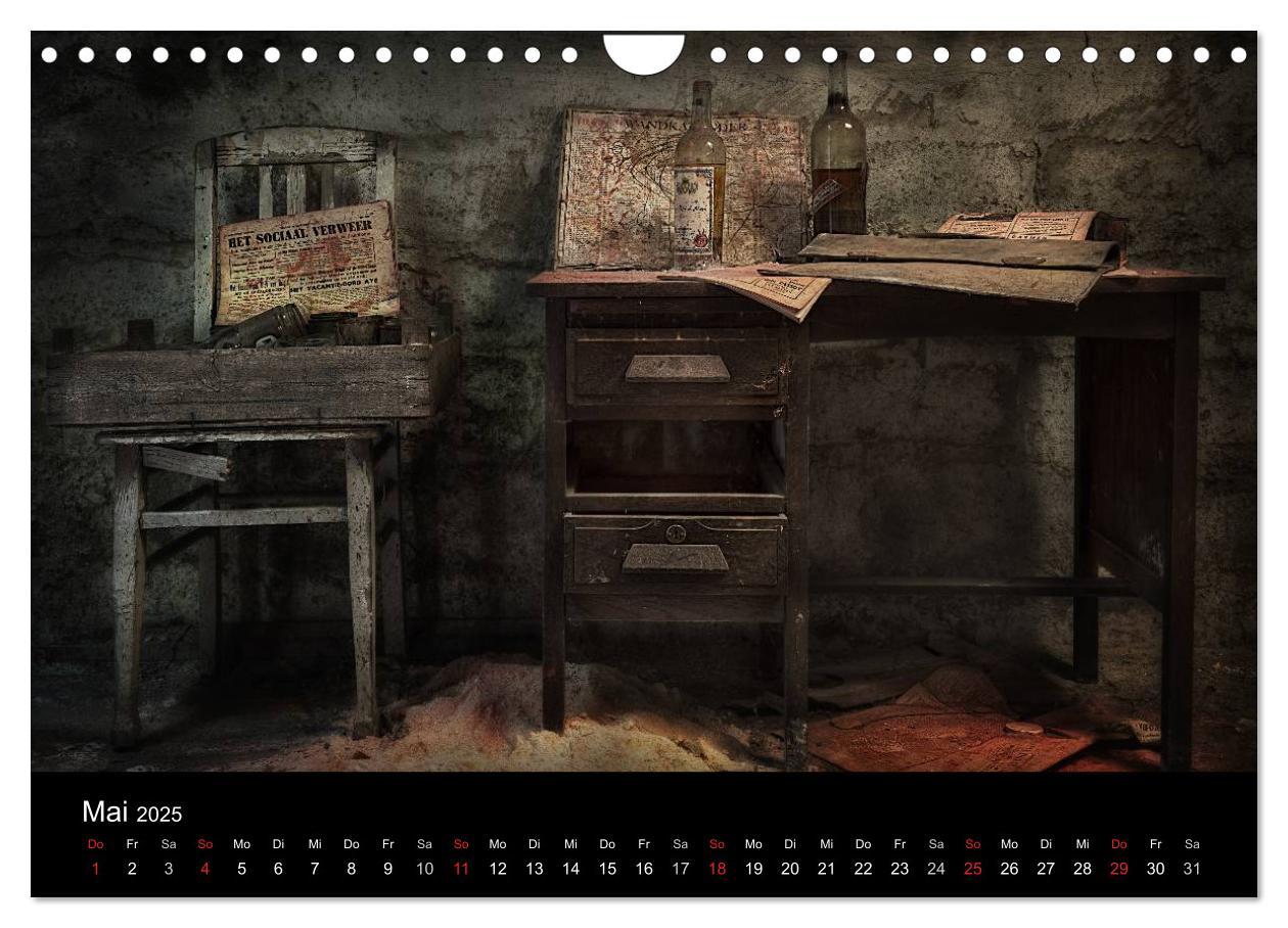 Bild: 9783435773107 | Geheimnisvolle Orte - Lost Places (Wandkalender 2025 DIN A4 quer),...