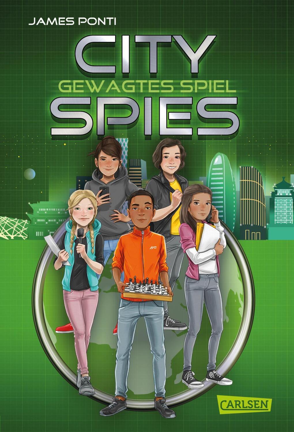 Cover: 9783551557810 | City Spies 3: Gewagtes Spiel | James Ponti | Buch | City Spies | 2022