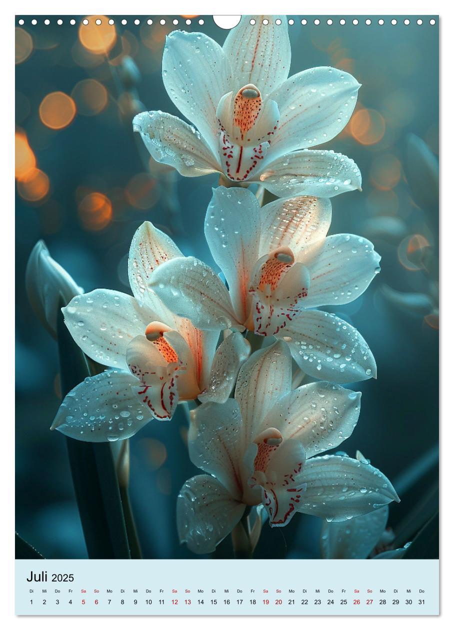 Bild: 9783383801334 | Orchideen Poesie (Wandkalender 2025 DIN A3 hoch), CALVENDO...