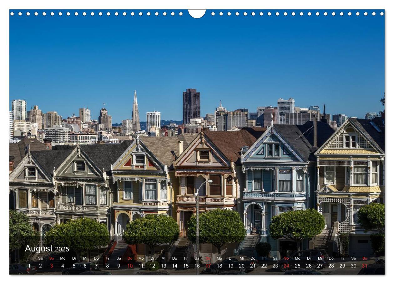 Bild: 9783435621255 | San Francisco Impressionen Tag und Nacht (Wandkalender 2025 DIN A3...