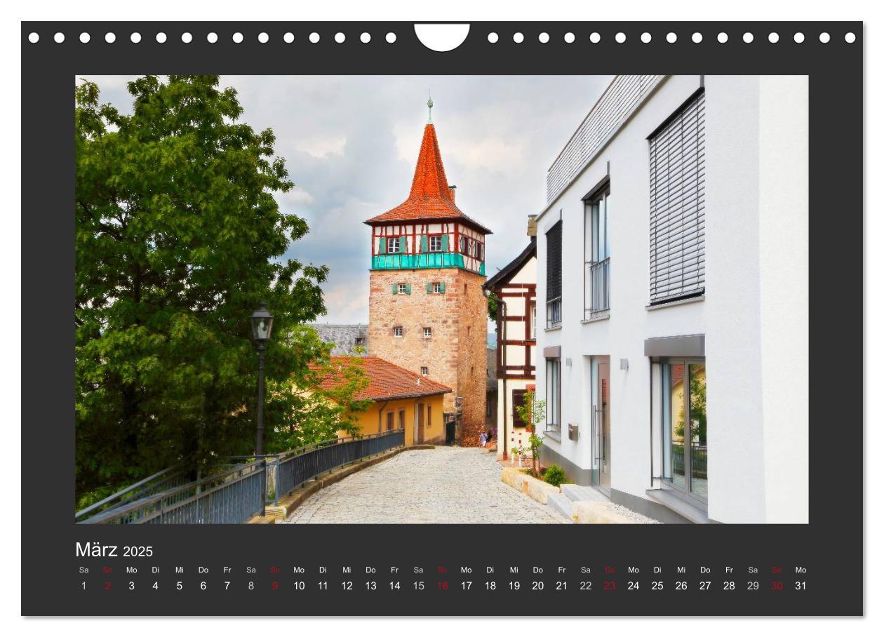 Bild: 9783435749942 | Kulmbach (Wandkalender 2025 DIN A4 quer), CALVENDO Monatskalender