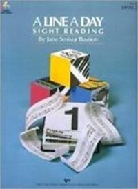 Cover: 9780849794261 | A Line A Day 2 Sigth Reading | Level 2 | Jane Bastien | Buch | 1991