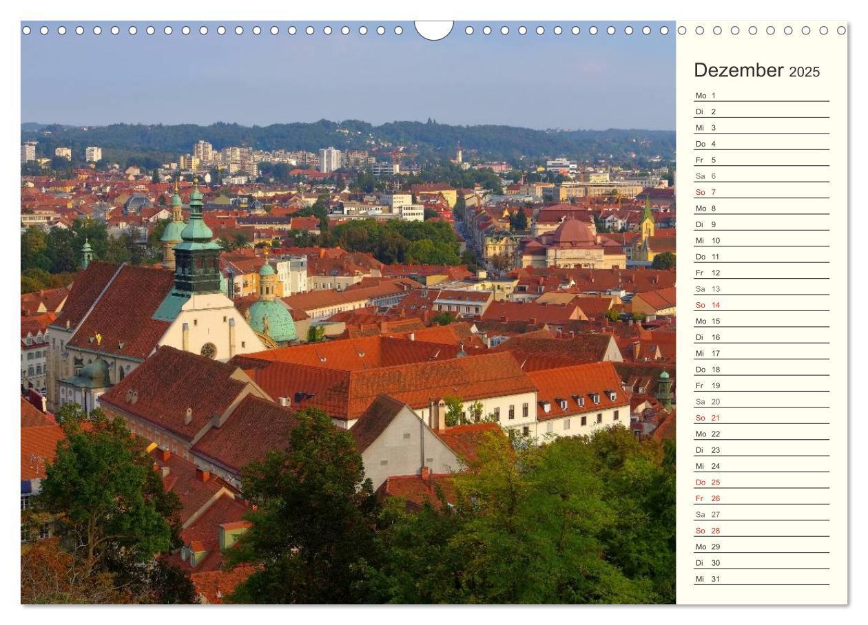 Bild: 9783435524471 | Graz - Metropole der Steiermark (Wandkalender 2025 DIN A3 quer),...