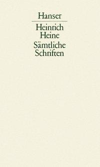 Cover: 9783446126817 | Sämtliche Schriften 4 | Heinrich Heine | Buch | 1062 S. | Deutsch