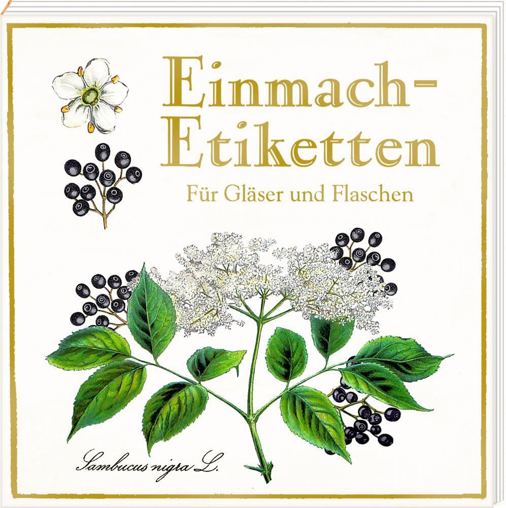 Cover: 4050003722870 | Etikettenbüchlein - Einmach-Etiketten (Sammlung Augustina) | Buch