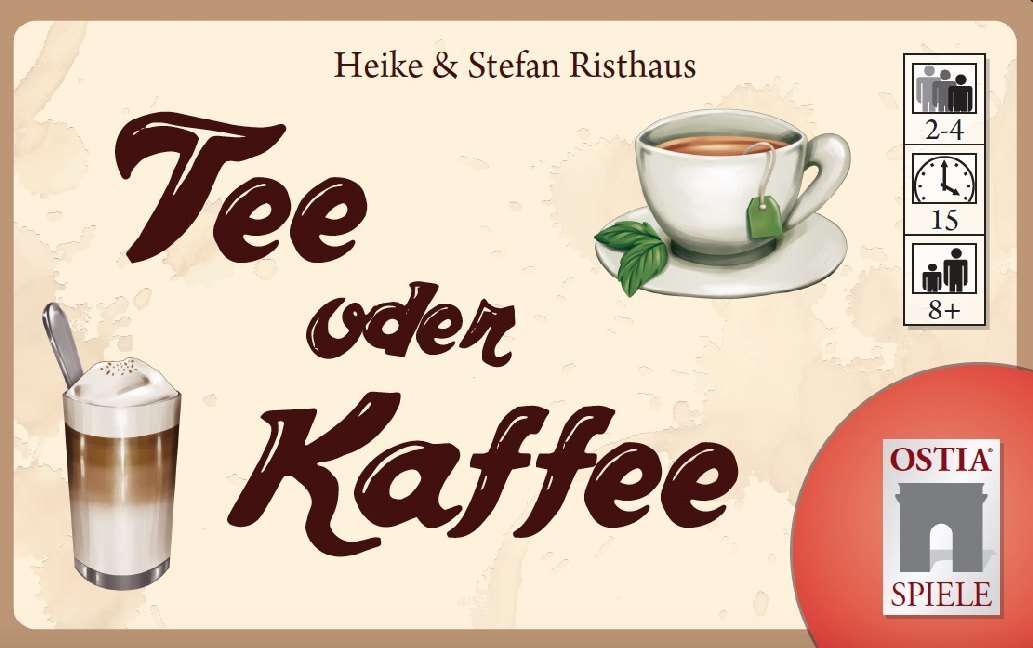 Cover: 648038940723 | Tee oder Kaffee (Spiel) | Heike Risthaus (u. a.) | Spiel | Deutsch
