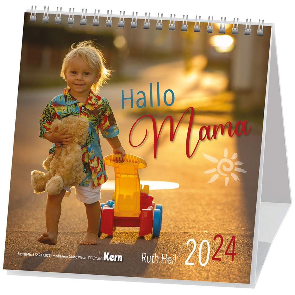 Cover: 9783842970373 | Hallo Mama 2024 | Ruth Heil | Kalender | Spiralbindung. Spiralbindung