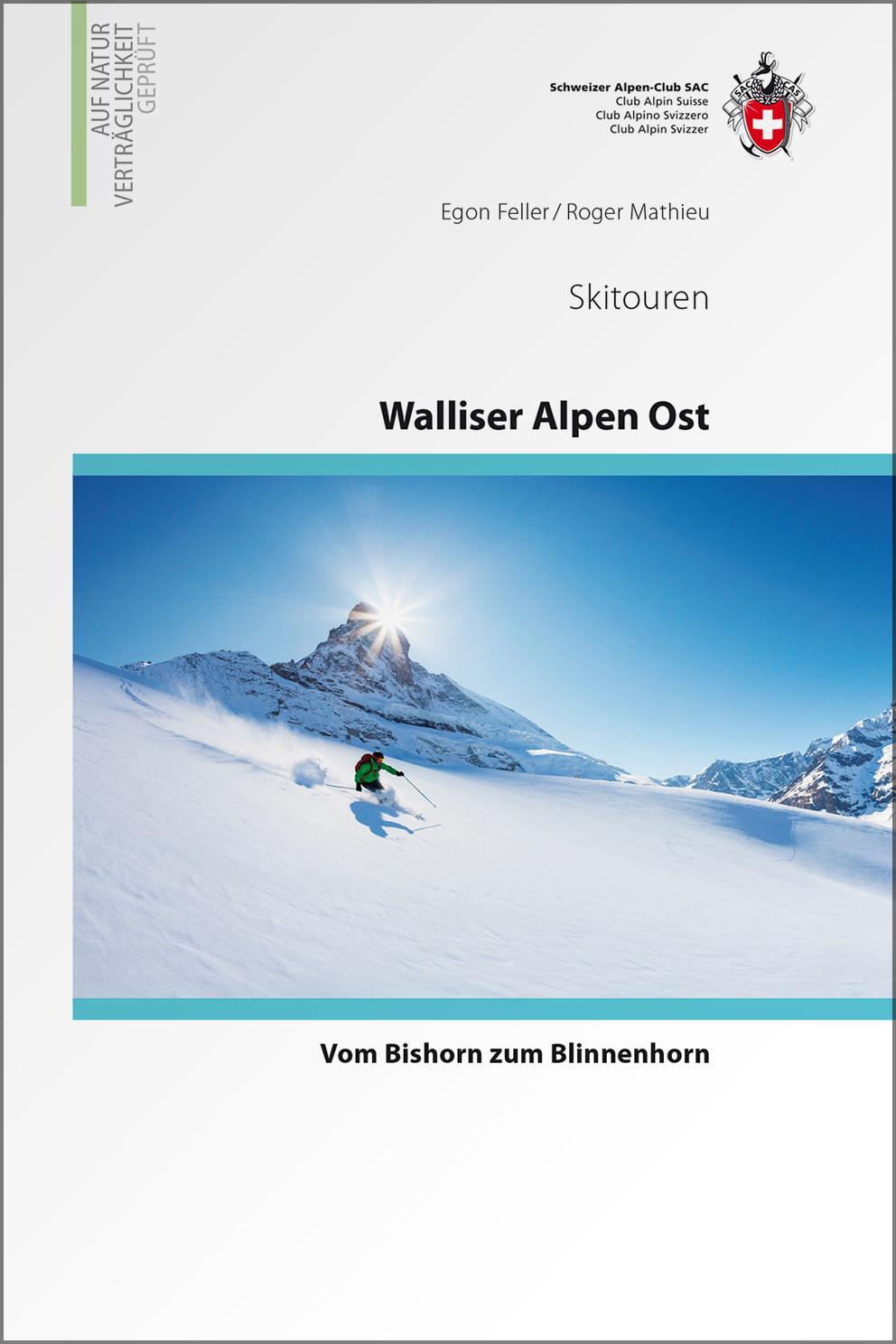 Cover: 9783859023536 | Skitouren Walliser Alpen Ost | Von Bishorn zum Blinnenhorn | Buch