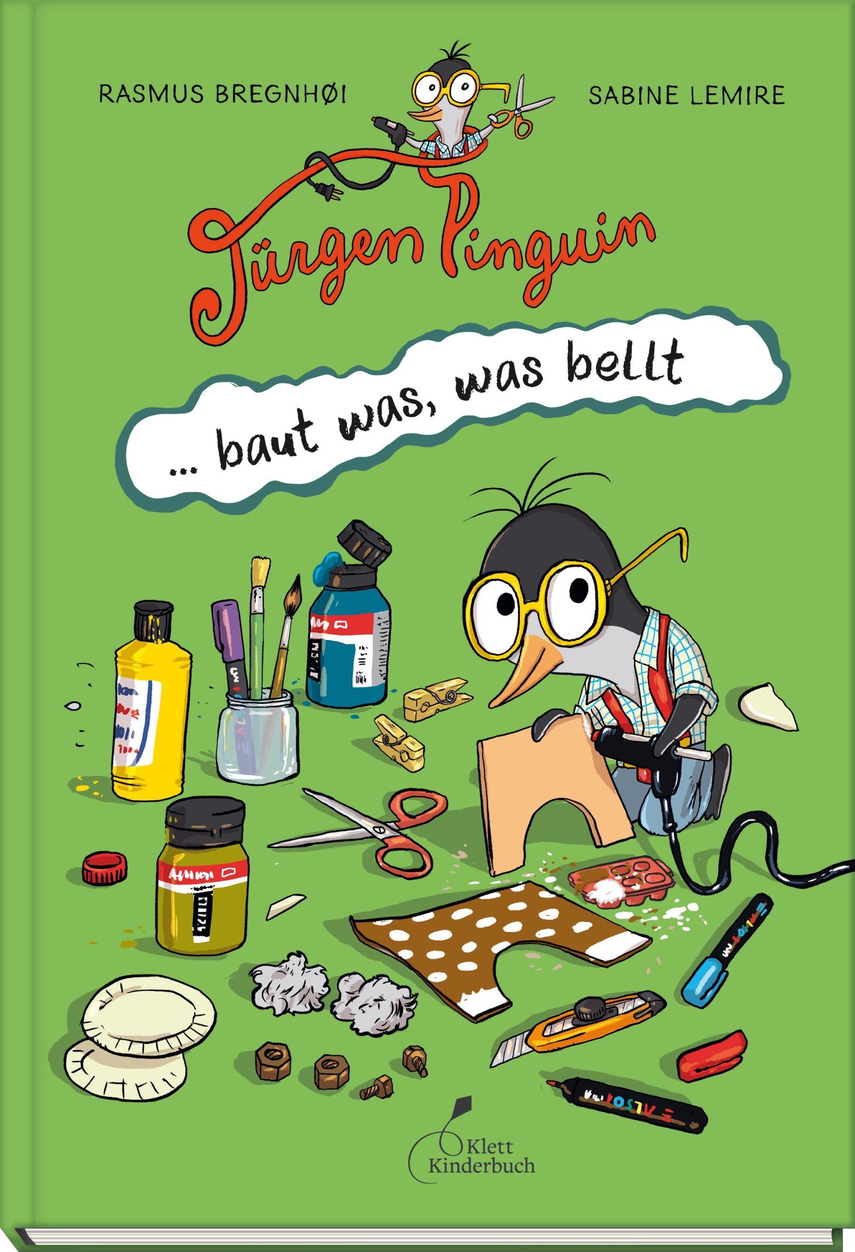 Cover: 9783954703104 | Jürgen Pinguin baut was, was bellt | Sabine Lemire | Buch | 56 S.