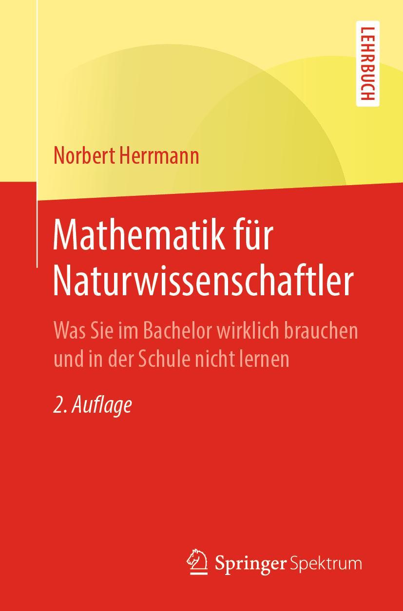 Cover: 9783662588314 | Mathematik für Naturwissenschaftler | Norbert Herrmann | Taschenbuch