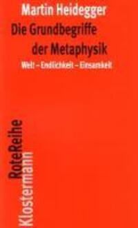 Cover: 9783465040934 | Die Grundbegriffe der Metaphysik | Welt-Endlichkeit-Einsamkeit | Buch
