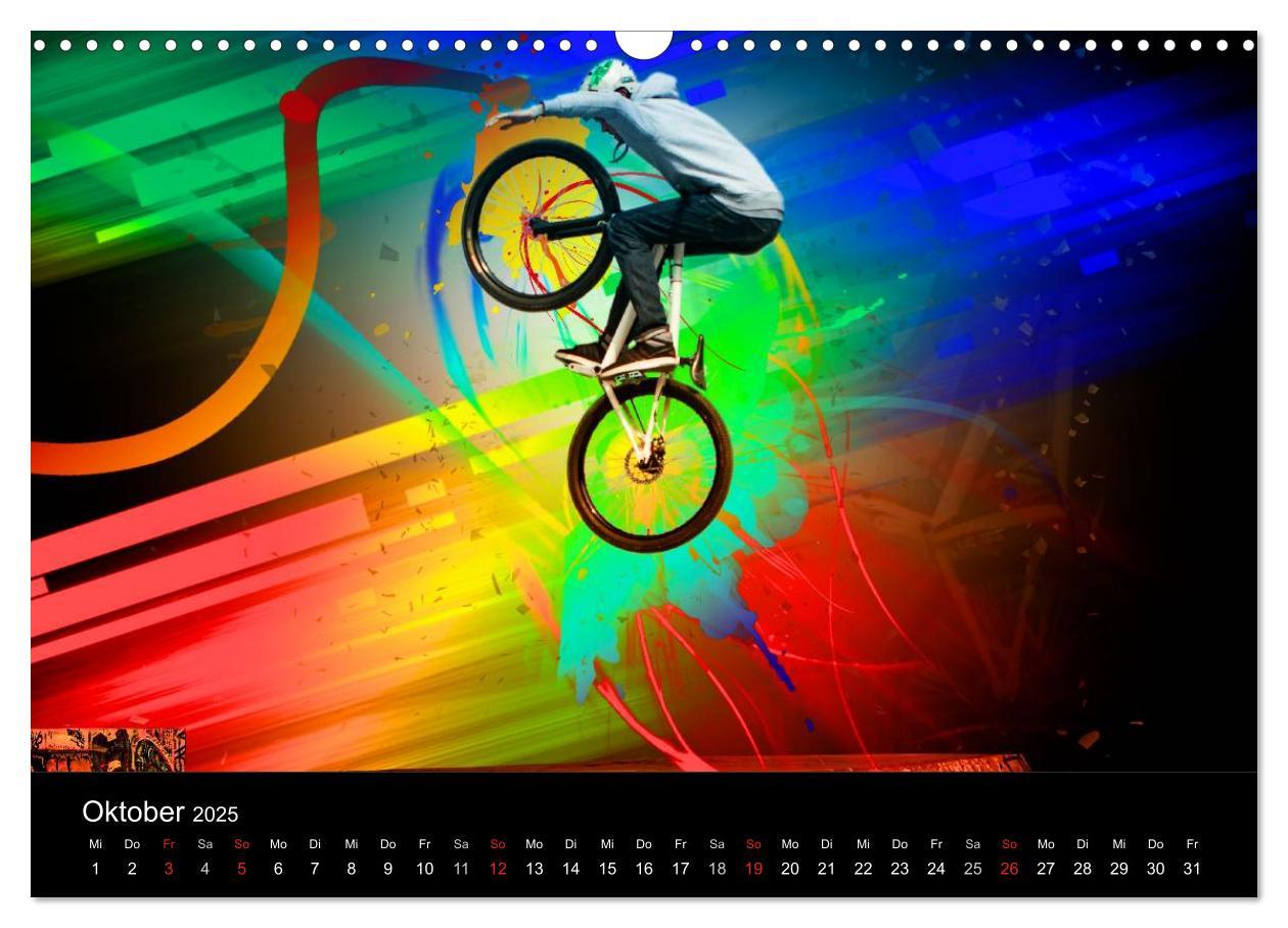 Bild: 9783435614356 | BMX My Life (Wandkalender 2025 DIN A3 quer), CALVENDO Monatskalender