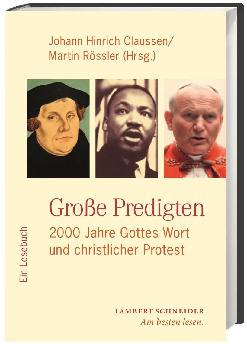 Cover: 9783650400710 | Große Predigten | 2000 Jahre Gottes Wort und christlicher Protest