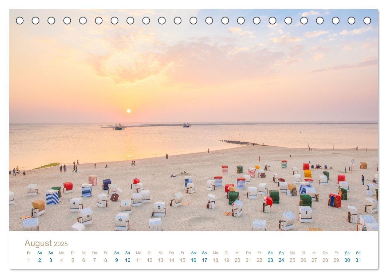 Bild: 9783383948107 | Meine Insel Borkum (Tischkalender 2025 DIN A5 quer), CALVENDO...