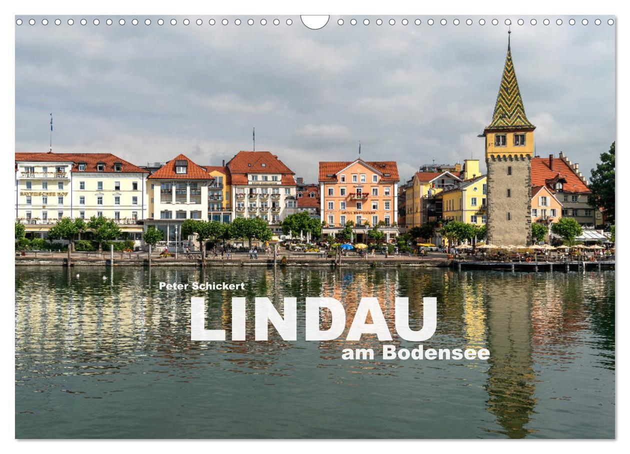 Cover: 9783435413966 | Lindau am Bodensee (Wandkalender 2025 DIN A3 quer), CALVENDO...