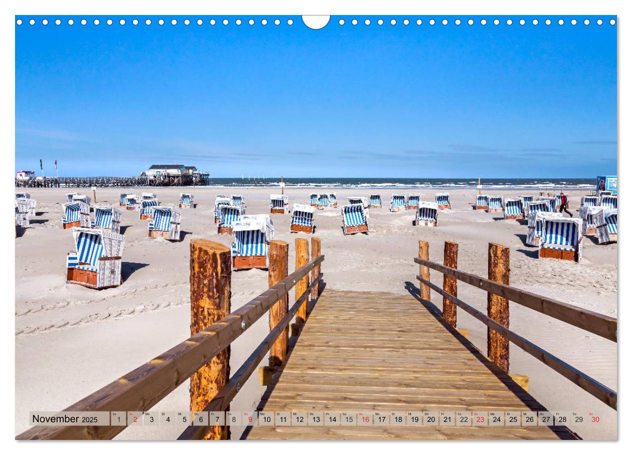 Bild: 9783435225606 | St. Peter Ording - Atemberaubende Momente (Wandkalender 2025 DIN A3...