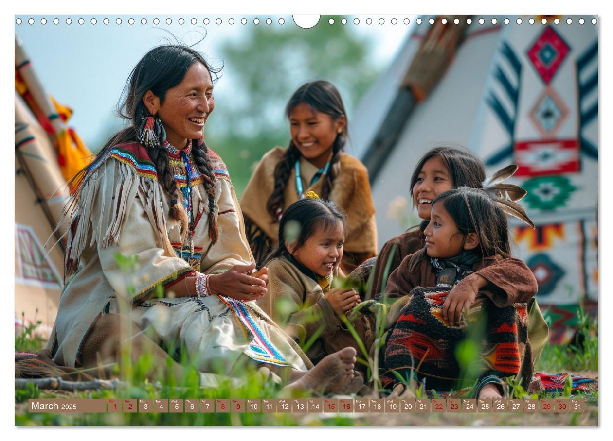 Bild: 9781325978021 | Native American Soul (Wall Calendar 2025 DIN A3 landscape),...