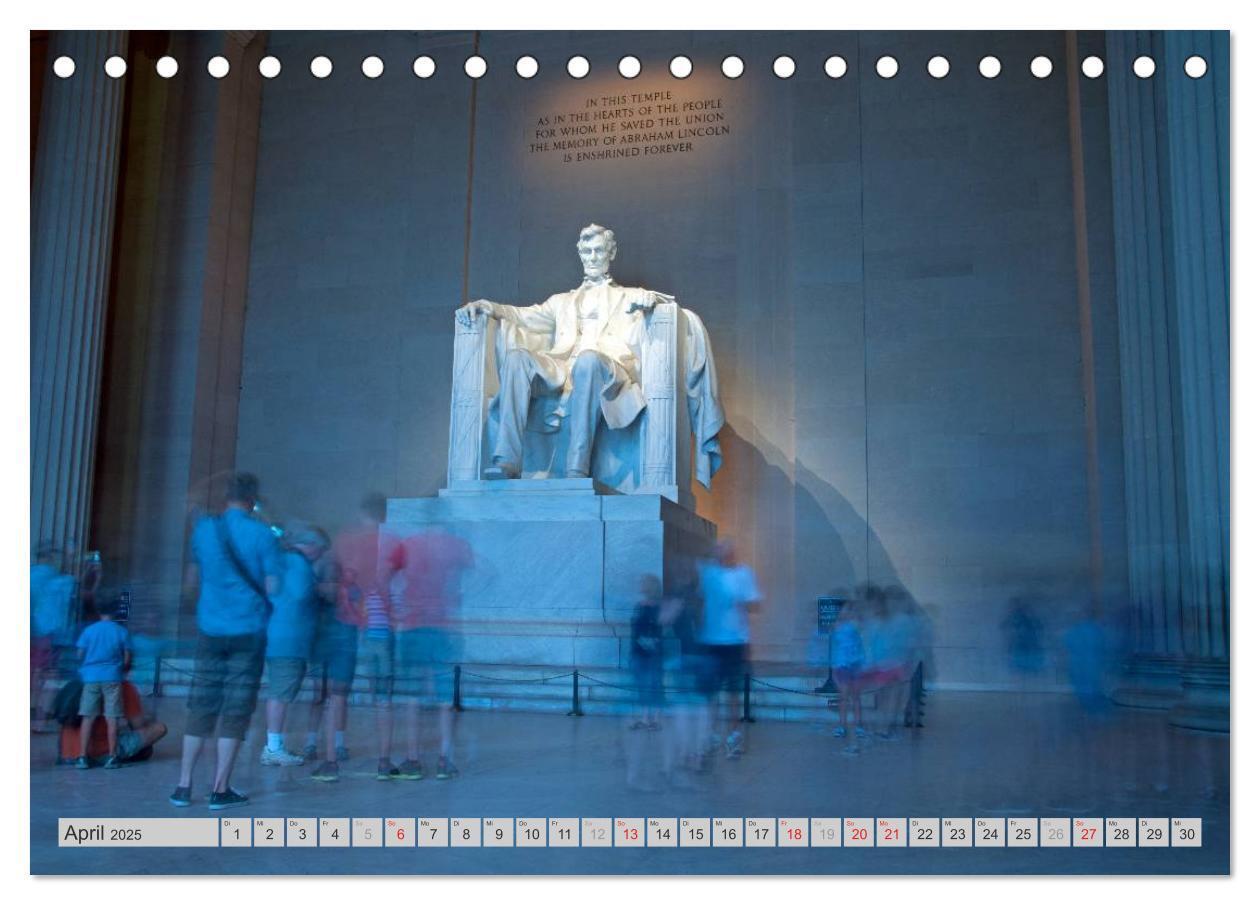 Bild: 9783435718764 | Washington D.C. (Tischkalender 2025 DIN A5 quer), CALVENDO...