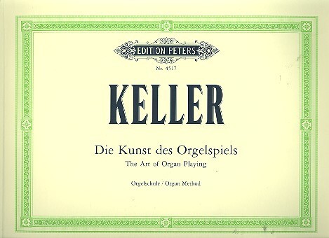 Cover: 9790014029180 | Kunst Des Orgelspiels | Edition Peters | EAN 9790014029180