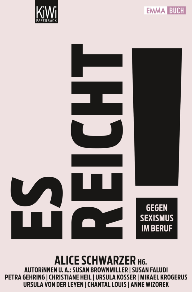 Cover: 9783462045888 | Es reicht! | Gegen Sexismus im Beruf, Emma Buch | Taschenbuch | 172 S.