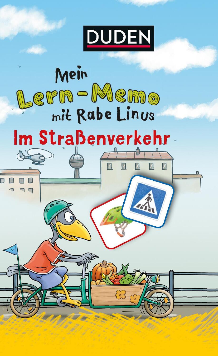 Cover: 9783411727957 | Mein Lern-Memo mit Rabe Linus  Im Straßenverkehr | Dorothee Raab