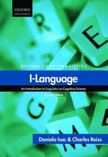 Cover: 9780199660179 | I-Language | An Introduction to Linguistics as Cognitive Science