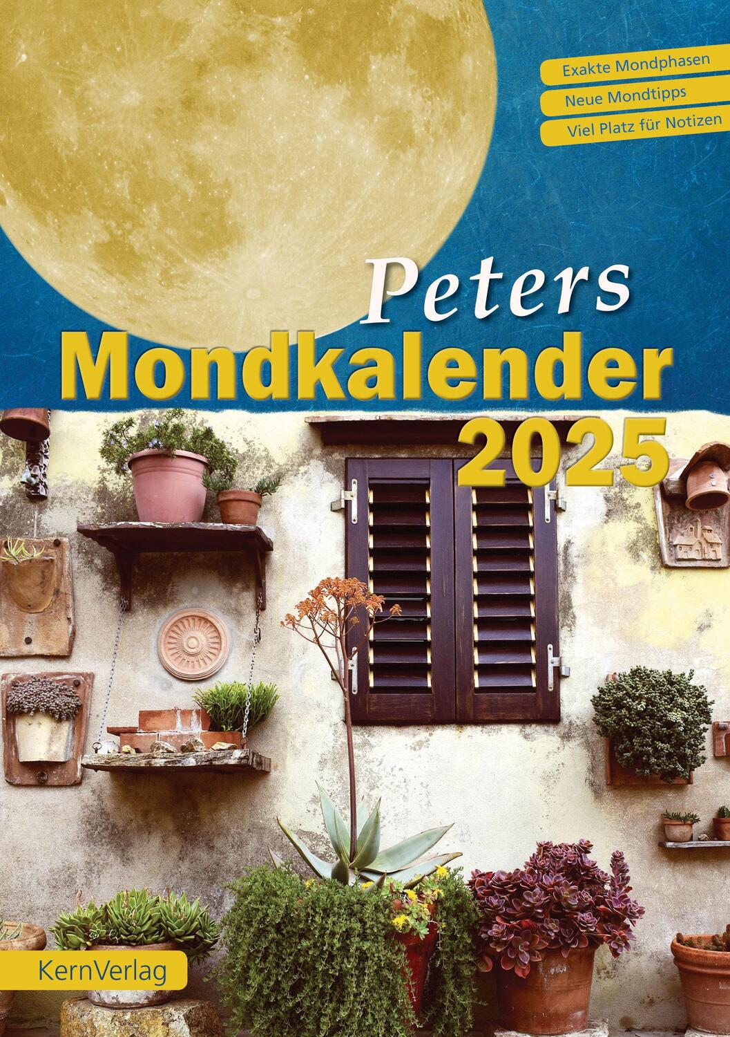 Cover: 9783934983878 | Peters Mondkalender 2025 | Peter Kern | Kalender | Deutsch | 2025