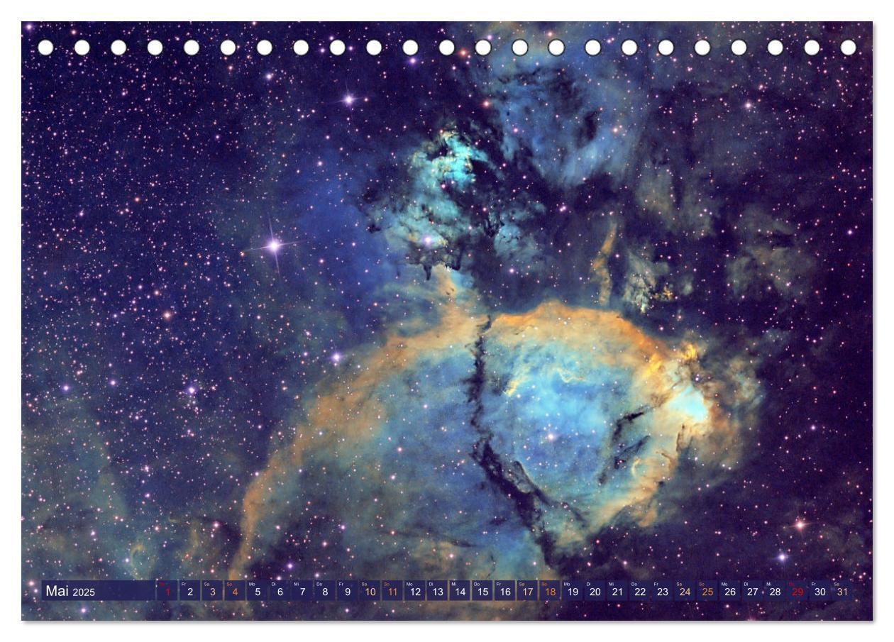 Bild: 9783435054718 | Galaxien, Sterne und Nebel: Leuchten aus dem All (Tischkalender...