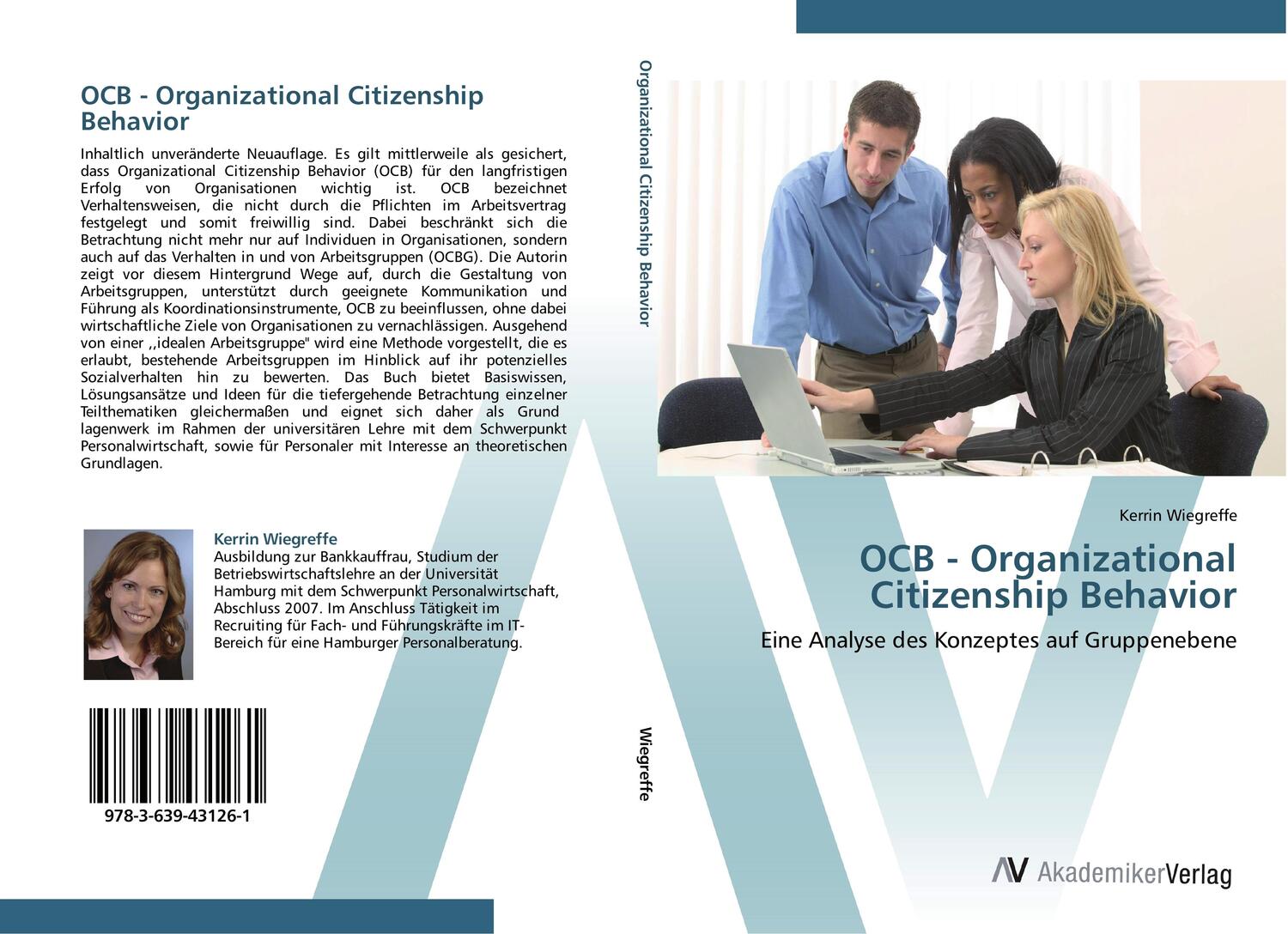 Cover: 9783639431261 | OCB - Organizational Citizenship Behavior | Kerrin Wiegreffe | Buch