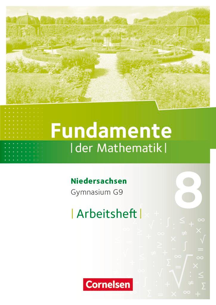 Cover: 9783060080137 | Fundamente der Mathematik 8. Schuljahr. Arbeitsheft mit Lösungen....