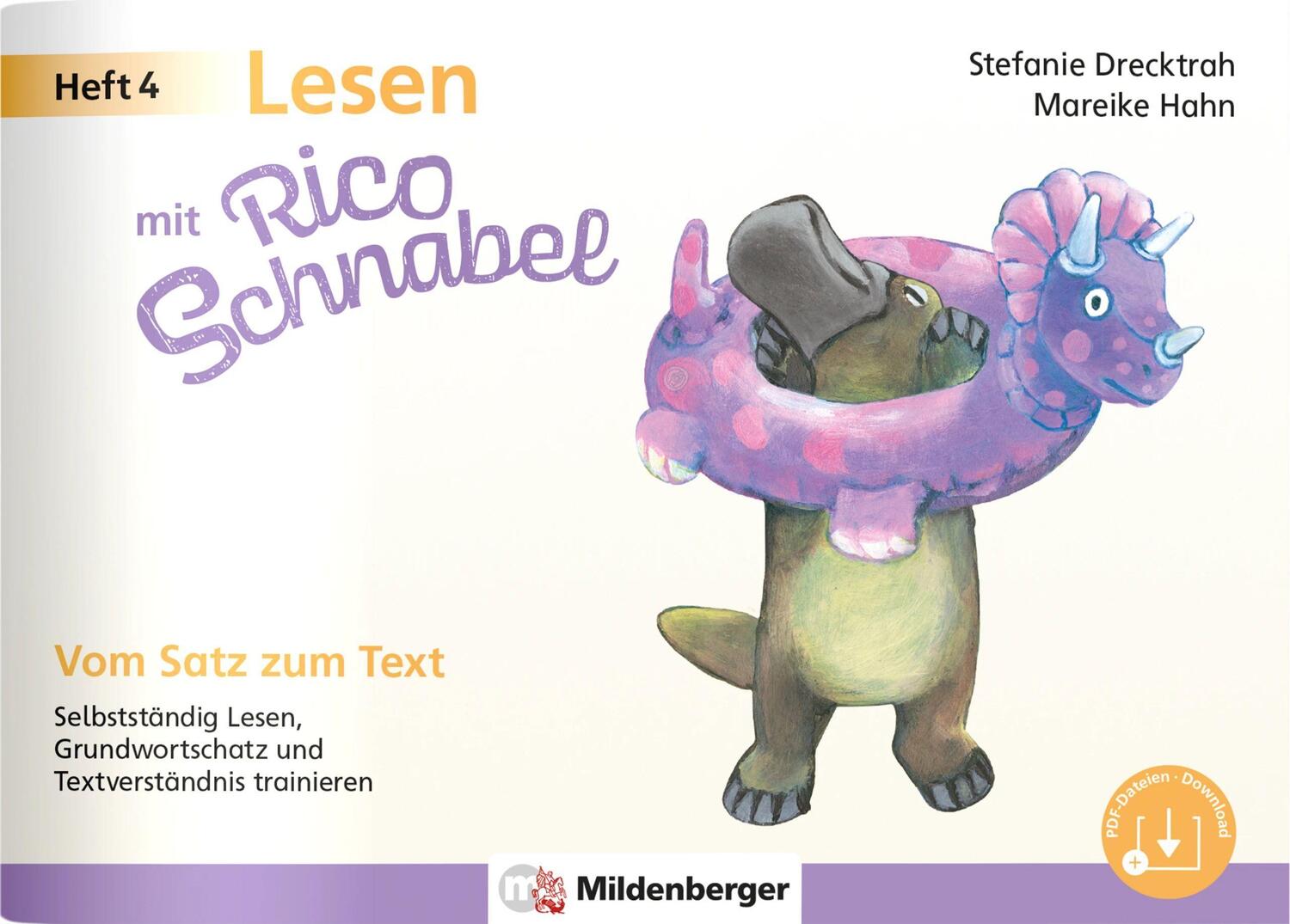 Cover: 9783619120543 | Lesen mit Rico Schnabel, Heft 4: Vom Satz zum Text | Drecktrah (u. a.)
