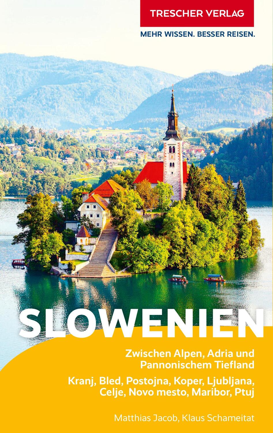 Cover: 9783897945838 | TRESCHER Reiseführer Slowenien | Matthias Jacob | Taschenbuch | 420 S.