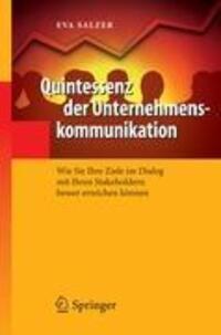 Cover: 9783642216886 | Quintessenz der Unternehmenskommunikation | Eva Salzer | Buch | X