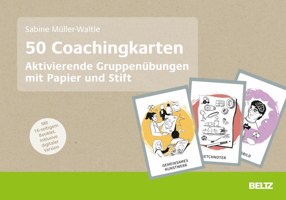 Cover: 4019172300234 | 50 Coachingkarten Aktivierende Gruppenübungen mit Papier und Stift