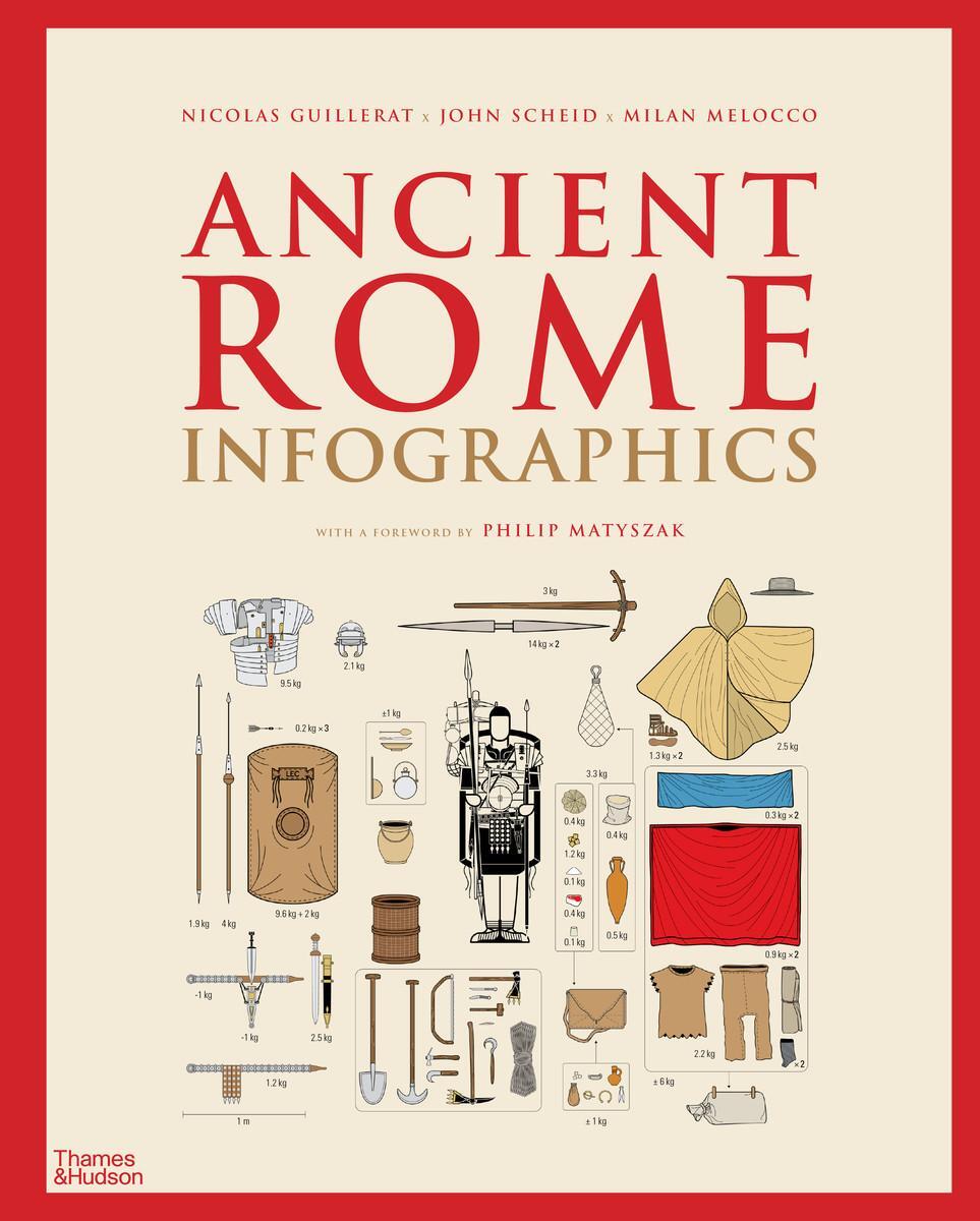 Cover: 9780500252628 | Ancient Rome: Infographics | Nicolas Guillerat (u. a.) | Buch | 2021